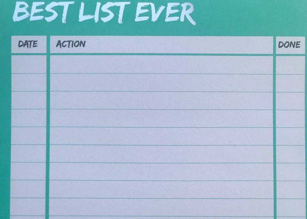 בלוק תכנון משימות יומי.